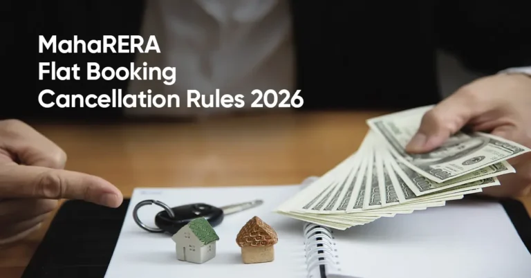 MahaRERA Flat Booking Cancellation Rules 2026: Can Builders Deduct Your Money?